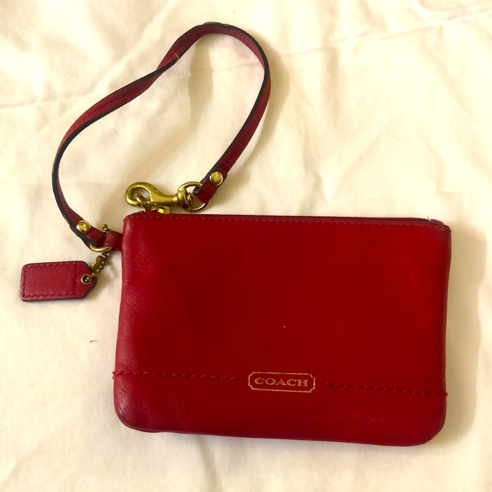 COACH wristlet